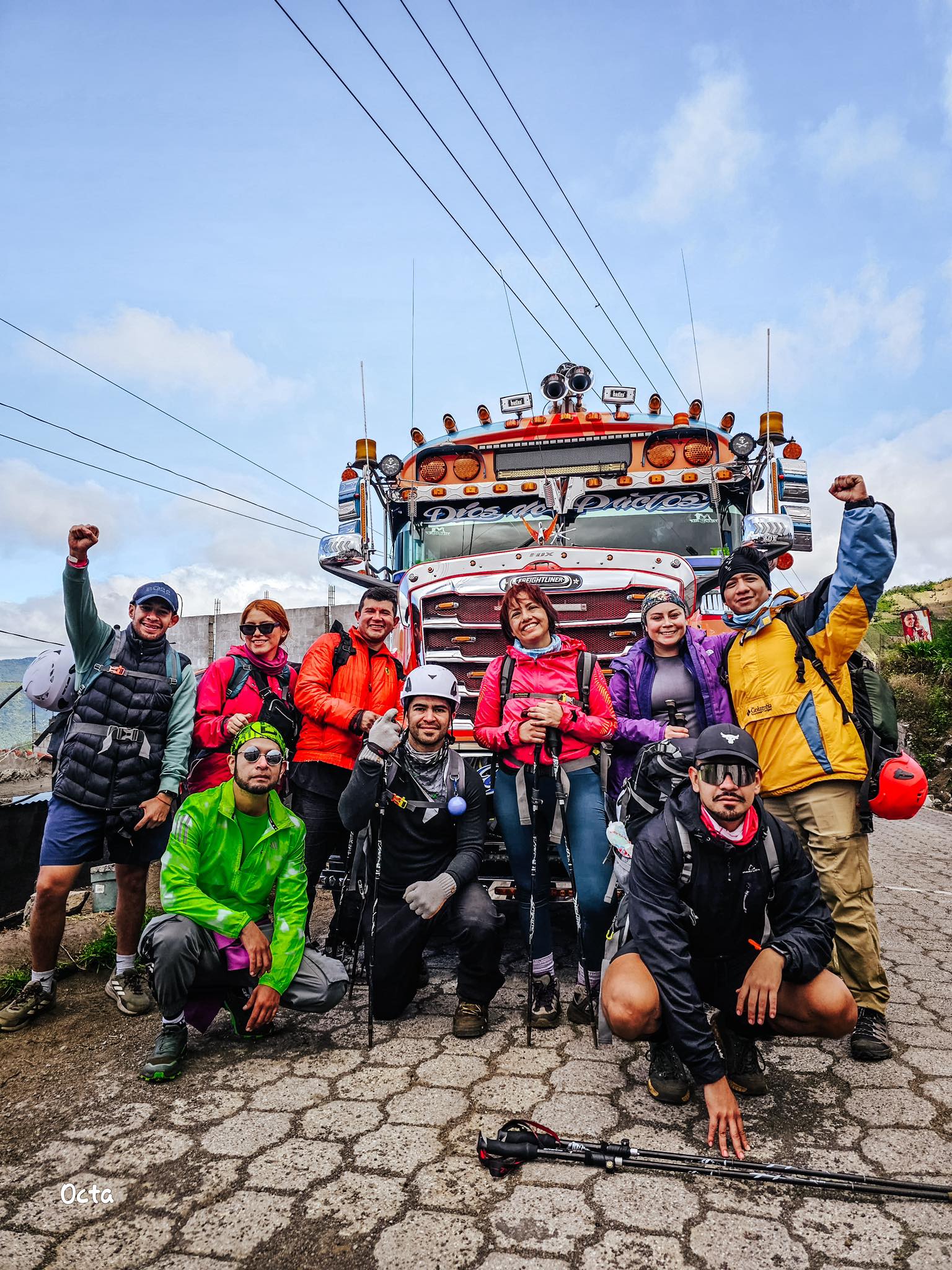 Caminata de montaña